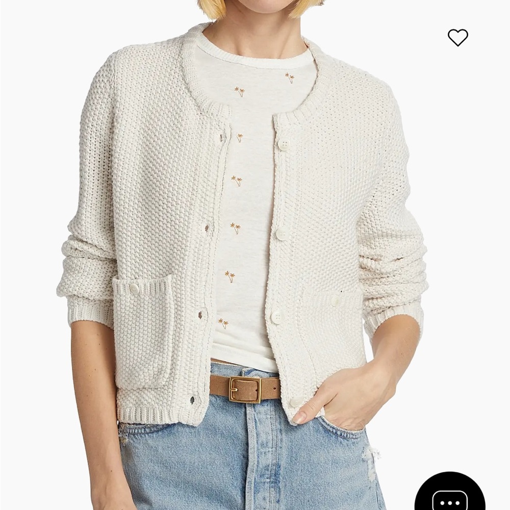 Splendid Andrea Cream Cardigan -size S - like new!